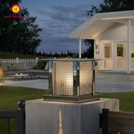 Modern Outdoor Gate Lamp (E27) | Lampu Pagar