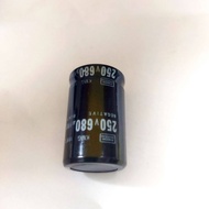 2pcs 680uF 250V 680MFD 250Volt ±20% -40+105C Aluminum Electrolytic Capacitor 25×40mm