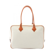 【二手】愛馬仕 HERMES Plume 32 Potiron顏色手袋 白色/Potiron 其他 Plume 32 白色/Potiron 女士二手 B