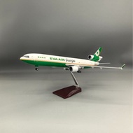EVA AIR Cargo 1: 130 Simulation EVA AIR Cargo 11 Cargo Aircraft MD11 Aircraft Model Collectibles Out