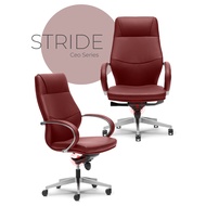 E3151H Leather Office Chair / Director Office Chair / High Back Chair / Office Furniture / Kerusi Pe