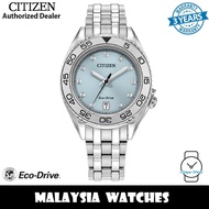 Citizen FE6161-54L Eco Drive Light Blue Dial Sapphire Glass Steel Women's Watch