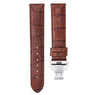 20mm Leather Watch Band Strap Compatible with Tudor Watch Deployment Clasp