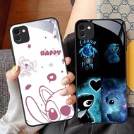 NC-86 Stitch Disney Glass Case For Samsung A03 A04 A05 M04 F04 A04E Core