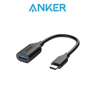 Anker PowerLine USB C to USB 3.1 Adapter 0.27ft/8cm USB C Male to USB A Female Adapter (A8165)