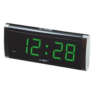 [Electronic Clock Clock] Digital LED Clock, LED Alarm Clock Table Clock Desktop Clock Plug-In Clock