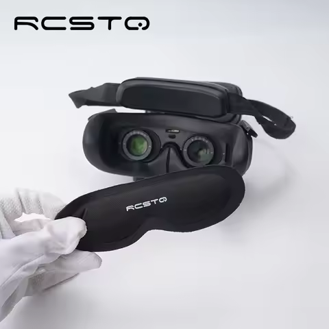 RCSTQ for Dji Avata 2 Goggles 3 Flight Goggles 2 Sponge Dust-proof Sunshade Lens Protective Cover O3