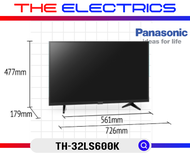 PANASONIC 32" HD SMART LED TV TH-32LS600K