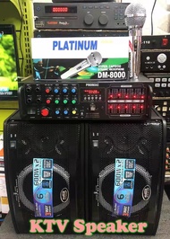 Karaoke Set DB Audio CS-6588AL 3-way loud speaker 600watts x 2 speakers and Promac AV-SU3532AD ampli