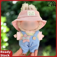 [Clothing Only] Cute fashionable doll clothes suitable for 17cm dolls, fleece romper, cotton outfit,