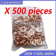 500 Pieces Oil Drain Plug Crush Washer Gaskets OEM 11026-JA00A 11026-01M02 11026JA00A 1102601M02 Com