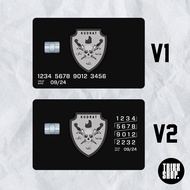 Lesen Kudrat Versi Bank Kad | Card Bank Sticker/Skin