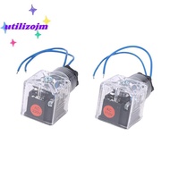 [utilizojmS] Solenoid Coil Plug Hydraulic Valve Transparent Voltage Universal Accessories DC24 Solen