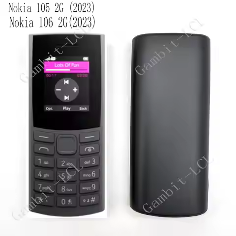 Anti-Falling Case For Nokia 105 2G 2023 Nokia105 TA-1553 Soft Silicone TPU Original Shockproof Back 