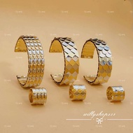 WILY Bangkok tri-color Bangles 2in1 BG-S001 - BG-S003