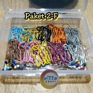 Hijab Pin Package: Bulb Pin & Mini Pin (2-F)