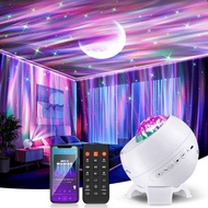 Galaxy Projector Northern Lights Projector,180 Lighting 5 Moons Star Projector Galaxy Light,15 White