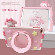 Cho iPad 11 Gen A16 2025 11Inch Không Khí 11 2025 Không Khí 7 M3 silicon mềm Với 360 Độ Giá đỡ xoay