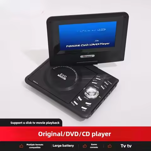 Africa Explosion 7.8 Inch DVD Mobile TV, Portable Player CD with Game Function All-in-one Machine Hi