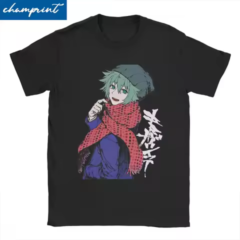 Sou Game YTTD Anime Men Women's T Shirts Your Turn To Die Novelty Tees Short Sleeve T-Shirts Pure Co