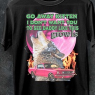 Funny Wolf Meme T-Shirt: Ironic Werewolf Graphic Tee