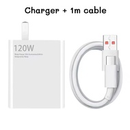 [รับประกัน 1 ปี]ชุดชาร์จ XIAOMI 120W Fast Charge[6A type-c สายชาร์จเร็ว +120w หัวชาร์จ]เข้ากันได้กับ