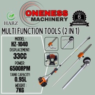 ''HARZ'' MULTI FUNCTION TOOLS (2 IN 1) -33CC / 0.9KW -HZ-1040