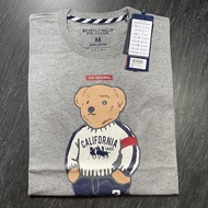 FimX /พร้อมส่งเสื้อยืดคอกลมแขนสั้นPolo BHPC ลายหมี!