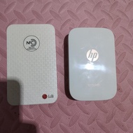 printer photo portable LG & HP