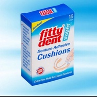 Hot Produk Fittydent Denture Adhesive Cushion / Lem Gigi Palsu Rahang