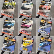 Hotwheels Car Culture  (Boulevard , Mercz , eg6 hello kitty, silvia s14, subaru wrx, kool kombi , & 