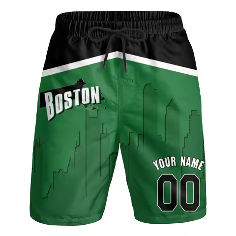 Miami City Graphic Basketball Fans Shorts Gifts Pants 3D Hip Hop y2k Board Shorts Summer Hawaii Swim