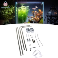 [camhmdm] Adjustable Aquarium Light Holder Bracket Easy Installation Aluminum Alloy Aquarium Light B