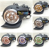 Cover cover spinner Fan Round motif cnc Mio J Mio GT Soul GT Fino X ride set spinner Swivel