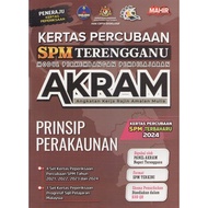 BUKU LATIHAN ( 2025 ) : KERTAS PERCUBAAN SPM TERENGGANU AKRAM PRINSIP PERAKAUNAN ( KERTAS PERCUBAAN 