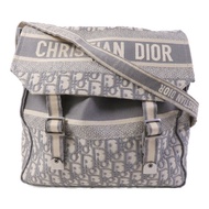 Dior 帆布Medium Diorcamp Bag銀扣肩背袋