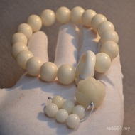 Fengyan Xingyue Bodhizi Wenwan Bracelet Handheld Men Women White Jade Diamond Bodhi Root Bracelet Ac