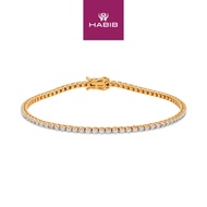 HABIB Laska Diamond Bracelet in 750/18K Gold 67843