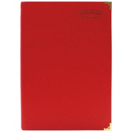 Sổ Bìa Da A4 Kẻ Ngang 400 Trang Business - Hải Tiến 5013 - Màu Đỏ