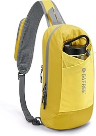 G4Free Sling Bag RFID Blocking Lightweight Crossbody Backpack Chest Shoulder Bag for Travel Sports R