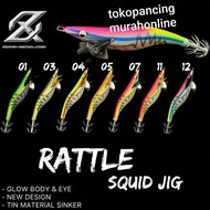 UMPAN CUMI AXZ RATTLE SQUID JIG  Harga Per BIJI