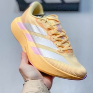 2026 adizero evo sl 2 ultra light breathable cushioning running shoes yellow pink