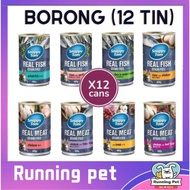 Snappy Tom Wet Food(1Box 12Can) 400g Canned Tin MS Cat Can Makanan Kucing Basah Tin 400g 猫罐头