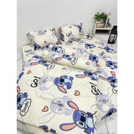 6-Piece Bed Sheet Set With Cute Cartoon Pattern Made Of Real Cotton Fabric Washed And Won't Fade Be 