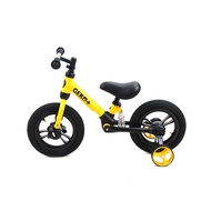 Geko Plus 4in1 Kids Balance Bike 12"  Yellow  - Sepeda Anak multifungsi
