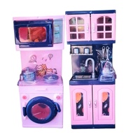 KITCHEN PRETEND PLAY COOKING TOY SET / MINI KITCHEN PLAY SET TOY /  KITCHEN TOY / DAPUR MAINAN KANAK