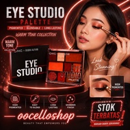 [Change the Alfian Approved ] OMG OH MY GLAM Eye Studio Palette 8.5 gr X Bubah Alfian