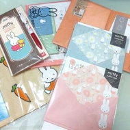 日本郵局限定 only for sale in Japan Post Office Miffy letter set tower sarasa jel pen 米飛兔 米菲兔 信紙 信封 套裝 筆 毛