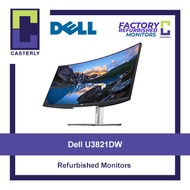 [Refurbished] Dell UltraSharp U3821DW 38-inch curved USB-C Hub WQHD Monitor