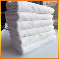Plain white bath towel, hotel bath towel 70x140cm, 500g CD fiber 20/2 cotton towel, soft, high quali